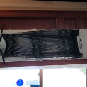 Kensington black and silver sequin dress. Brand new size 8.